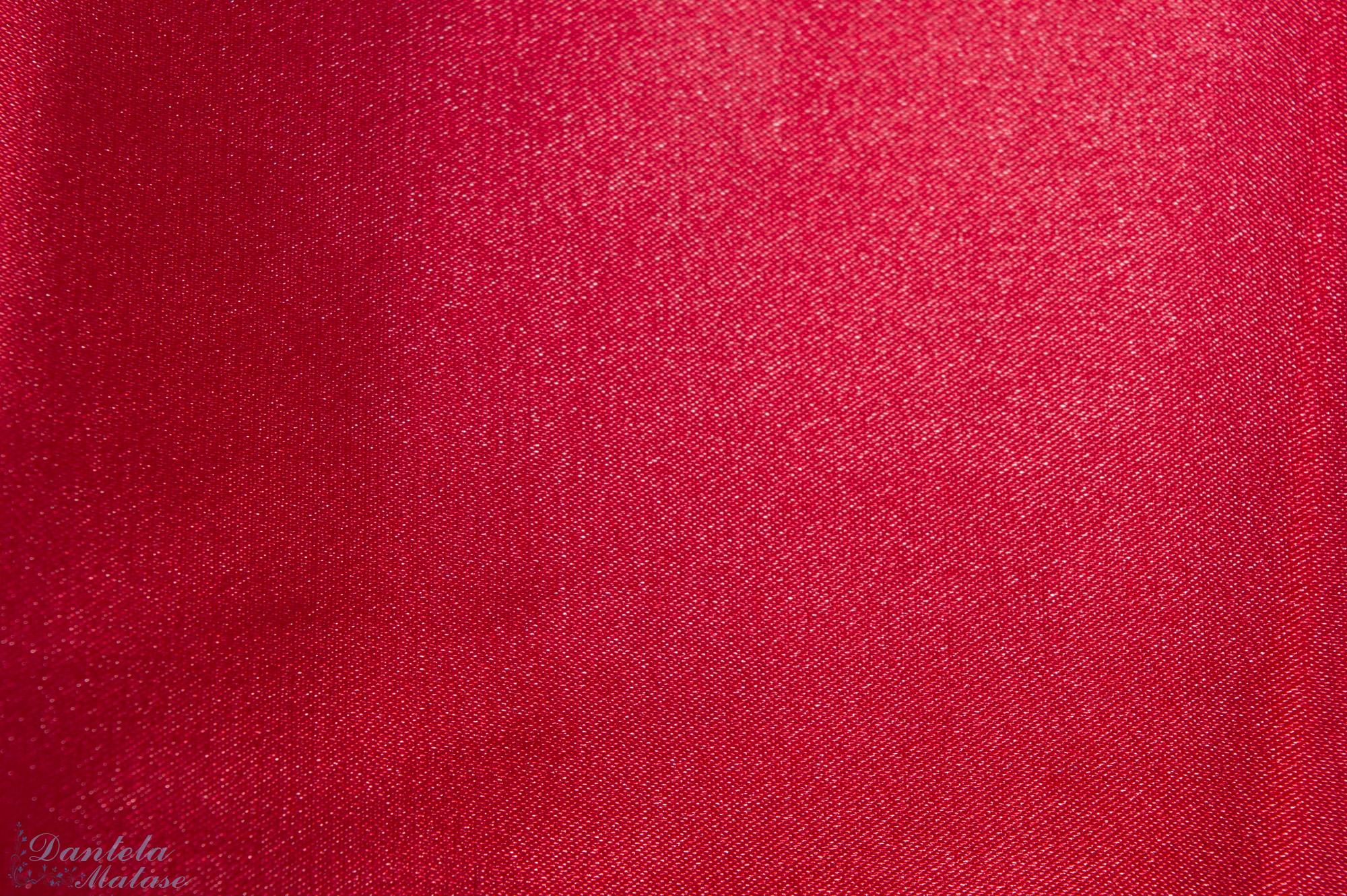 Satin uni rosu